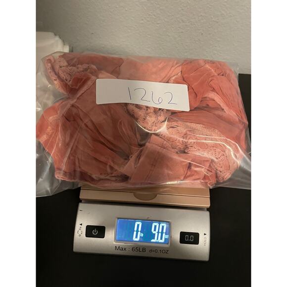 Vintage Ania A Womens Cardigan Size XL Pink Rayon Blend Crochet Trim Fairy Boho - Picture 6 of 6